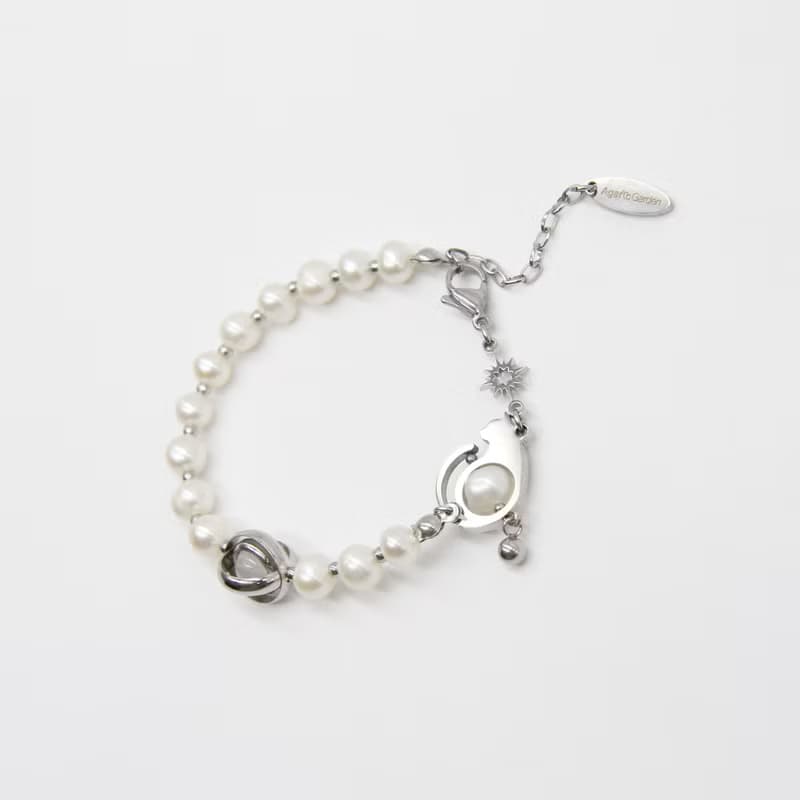 LunaWhisker 貓咪星辰喵珍珠項鍊手鍊兩用款