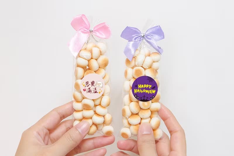 輕巧包小饅頭– 多款貼紙 蝴蝶結 節日 結婚 送禮 獎品 餅乾 派對