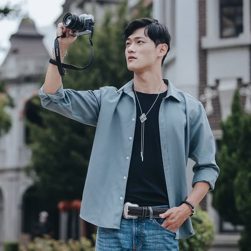 銀翼之輝 保羅領帶 Bolo Tie 領繩項鍊 金屬繩領帶 長項鍊