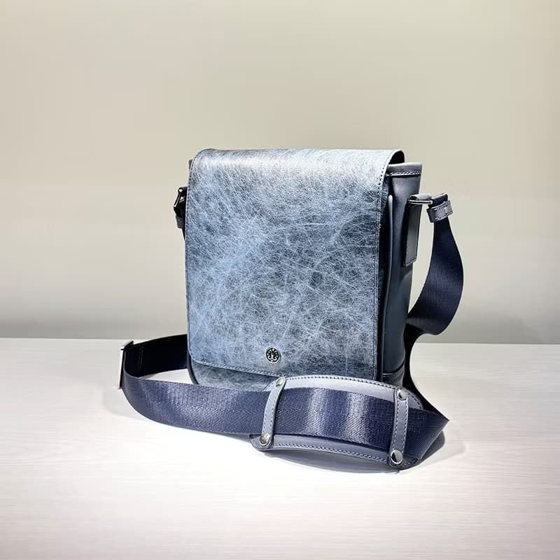 SWEETBURDEN 蠶絲牛皮-Dublin-Mini 郵差包 側背包 真牛皮 手作