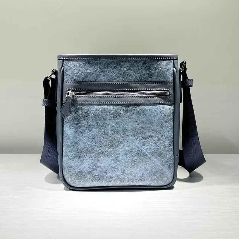 SWEETBURDEN 蠶絲牛皮-Dublin-Mini 郵差包 側背包 真牛皮 手作