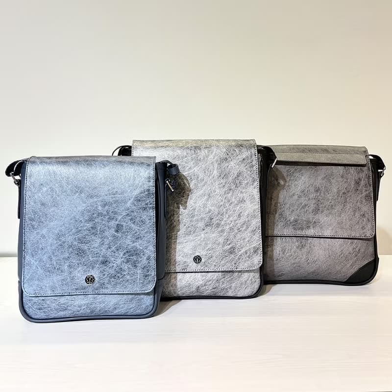 SWEETBURDEN 蠶絲牛皮-Dublin-Mini 郵差包 側背包 真牛皮 手作