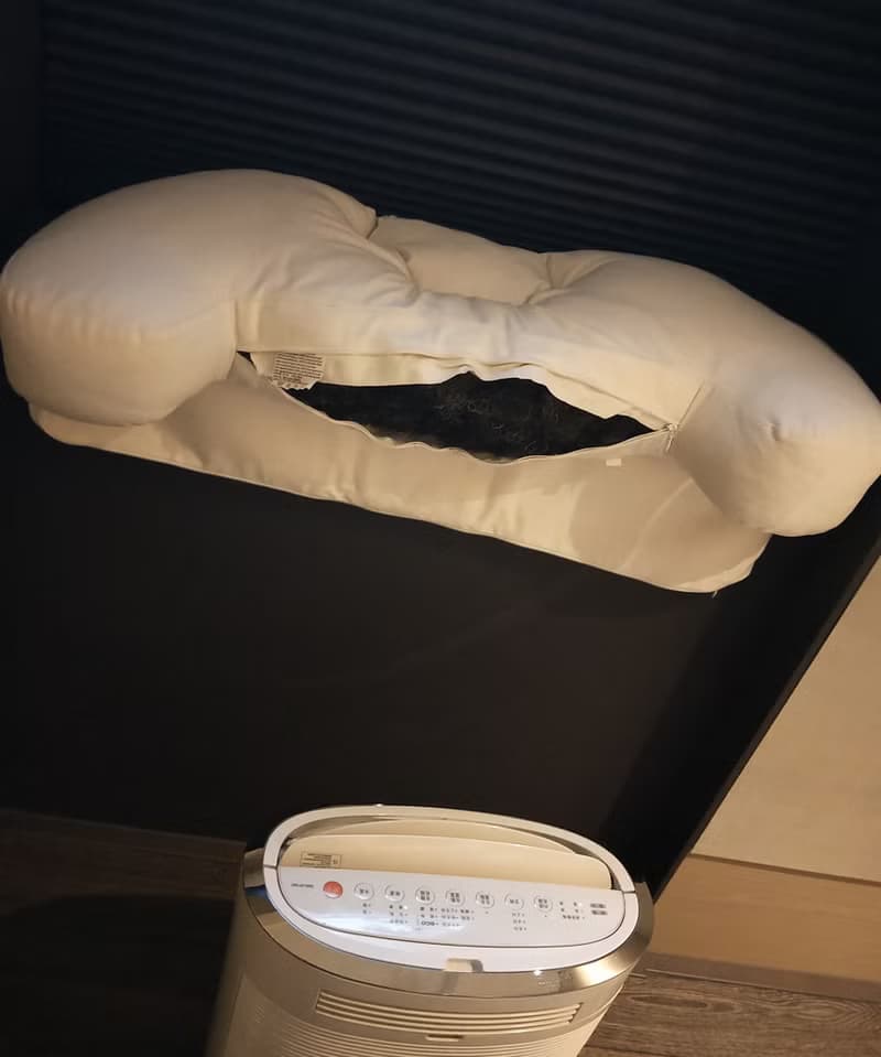 馬毛側睡 A 枕 ( 牛尾毛彈簧填充 )