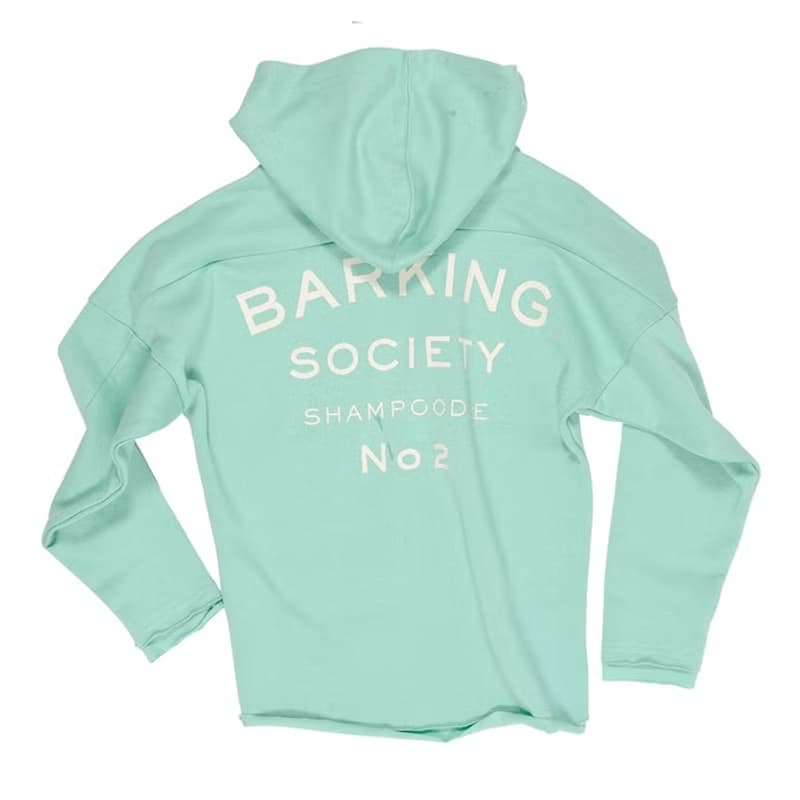 【瑞典童裝】高磅數有機棉特級連帽外套3歲至12歲 薄荷綠