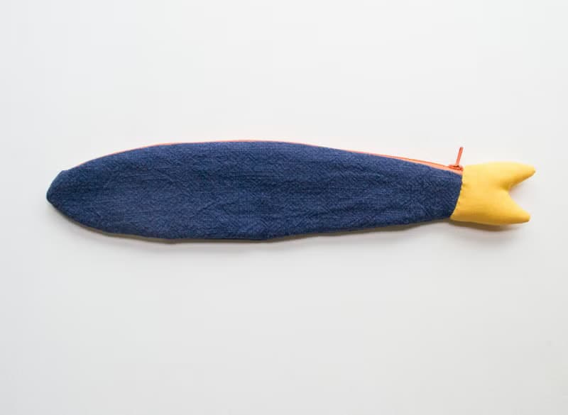 Travelling Tuna cutlery pouch - Dusk