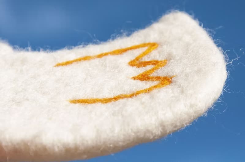 情人節禮物 聖誕交換禮物 森林系羊毛氈杯墊 動物杯墊-鴨子吸水墊