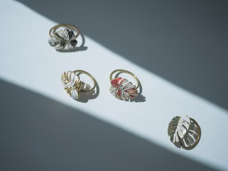 Monstera 龜背芋 * 植物系戒指