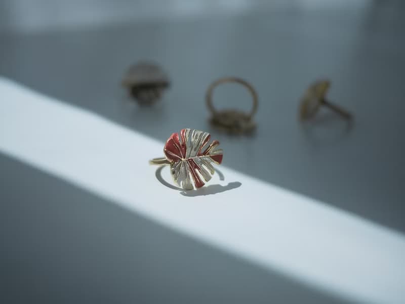 Monstera 龜背芋 * 植物系戒指