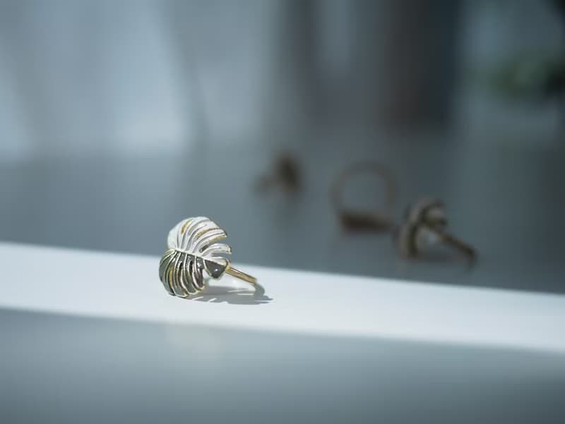 Monstera 龜背芋 * 植物系戒指