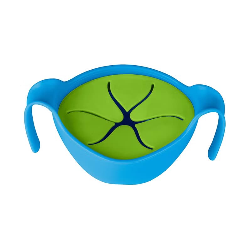 b.box 專利吸管三用碗(海洋藍)