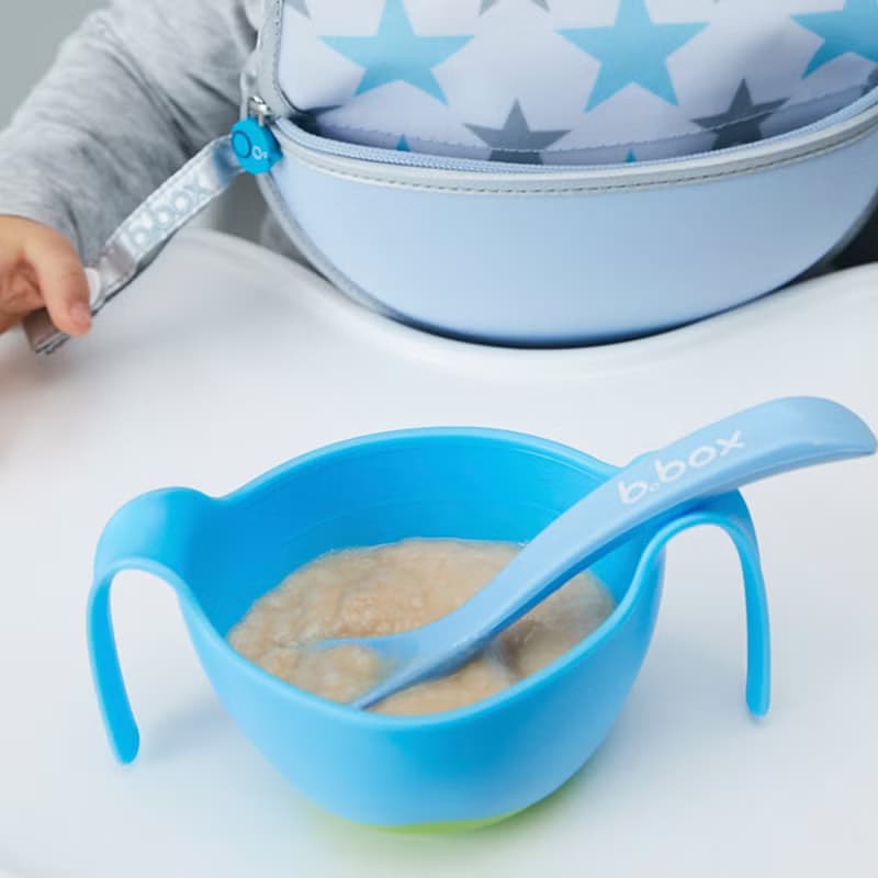 b.box 專利吸管三用碗(海洋藍)