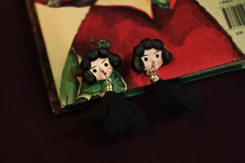 禮物俏皮短髮女孩-流蘇*耳釘*耳環*耳飾