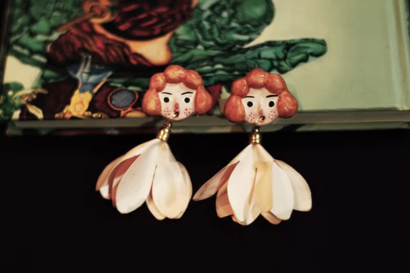 禮物俏皮短髮女孩-流蘇*耳釘*耳環*耳飾