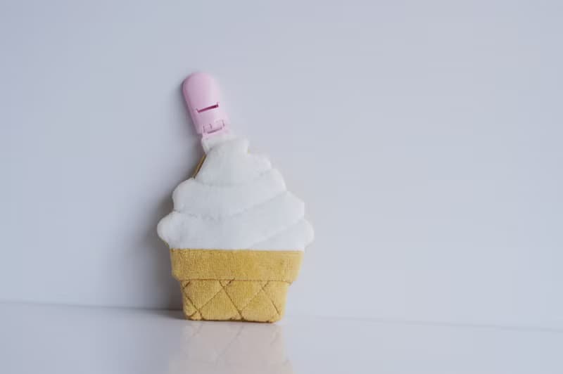 Bucute牛奶冰淇淋護身符.御守套.平安符袋/寶寶專用/手工製作/彌