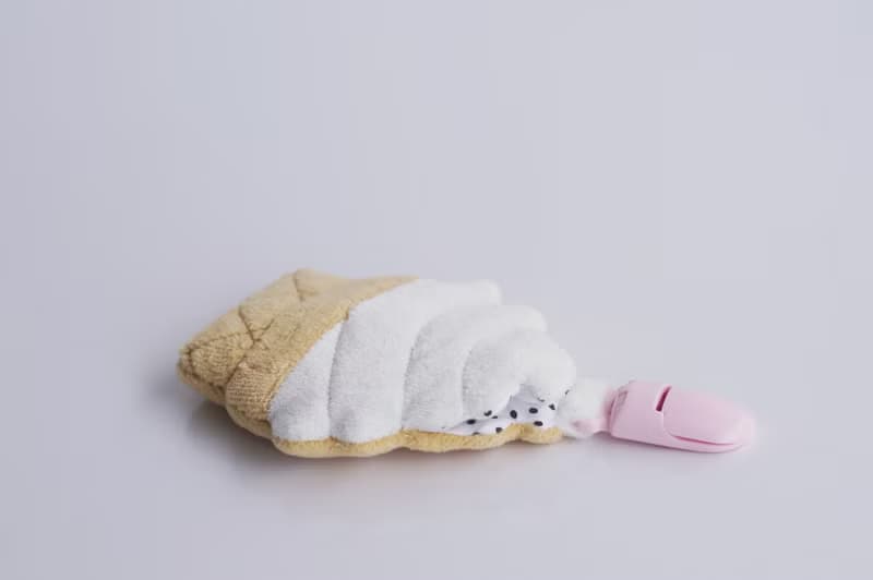 Bucute牛奶冰淇淋護身符.御守套.平安符袋/寶寶專用/手工製作/彌