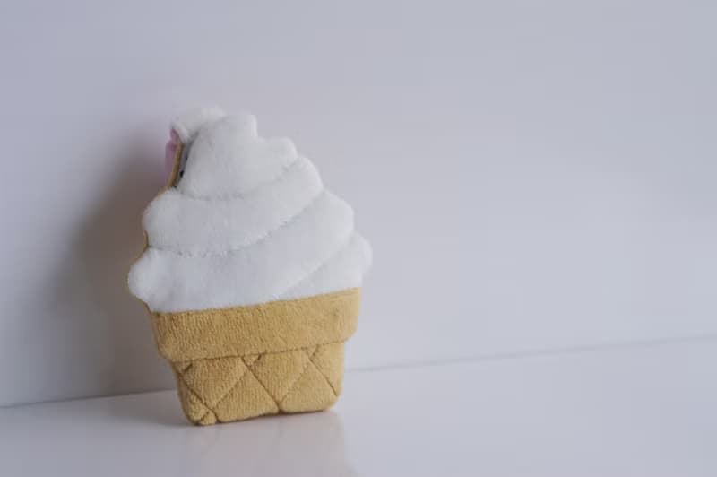 Bucute牛奶冰淇淋護身符.御守套.平安符袋/寶寶專用/手工製作/彌