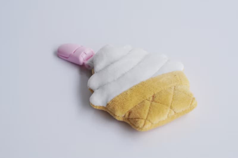 Bucute牛奶冰淇淋護身符.御守套.平安符袋/寶寶專用/手工製作/彌