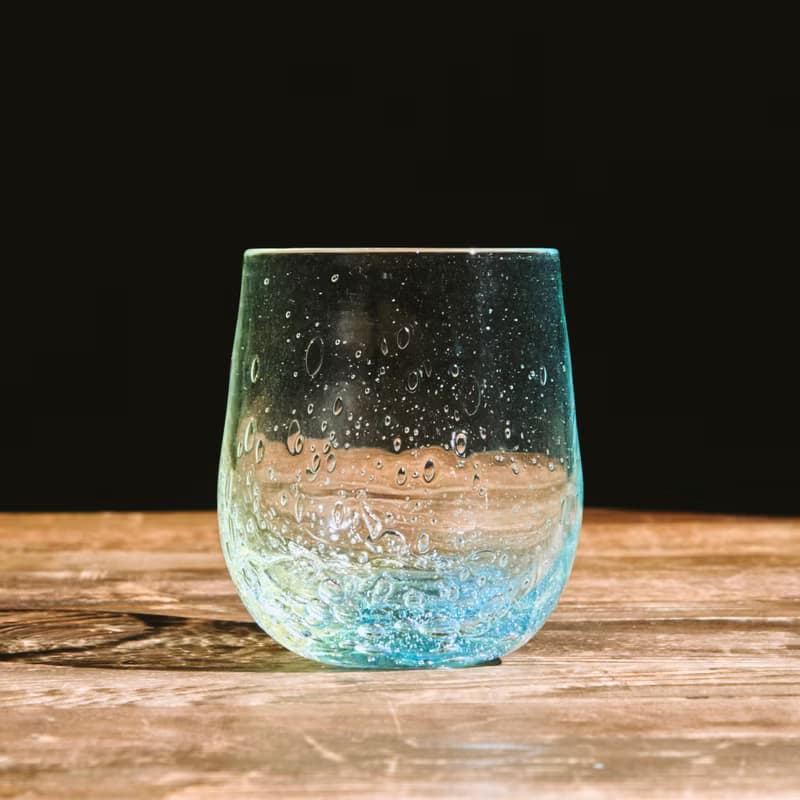 雨停時分玻璃杯 / 早晨藍