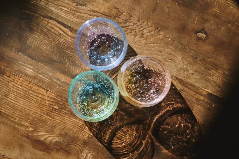 雨停時分玻璃杯 / 早晨藍