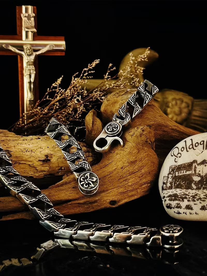 【巴洛克系列】意志/巴洛克/手鍊/銀