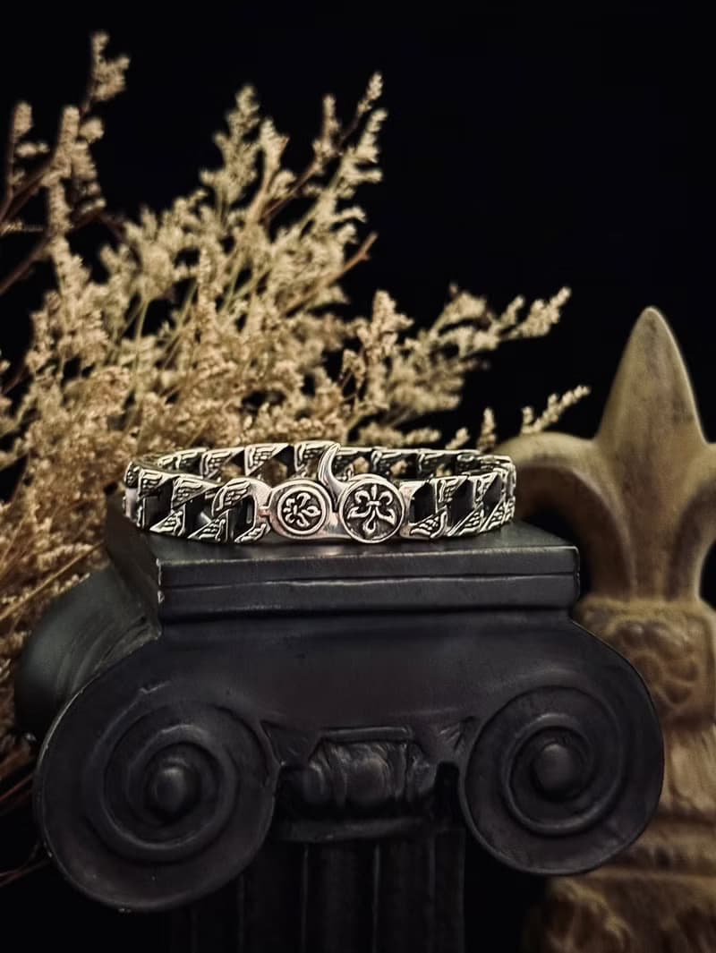 【巴洛克系列】意志/巴洛克/手鍊/銀