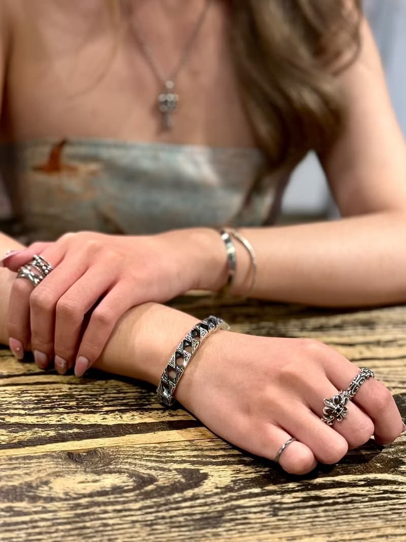 【巴洛克系列】意志/巴洛克/手鍊/銀