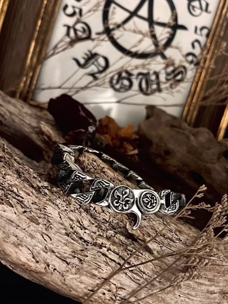 【巴洛克系列】意志/巴洛克/手鍊/銀