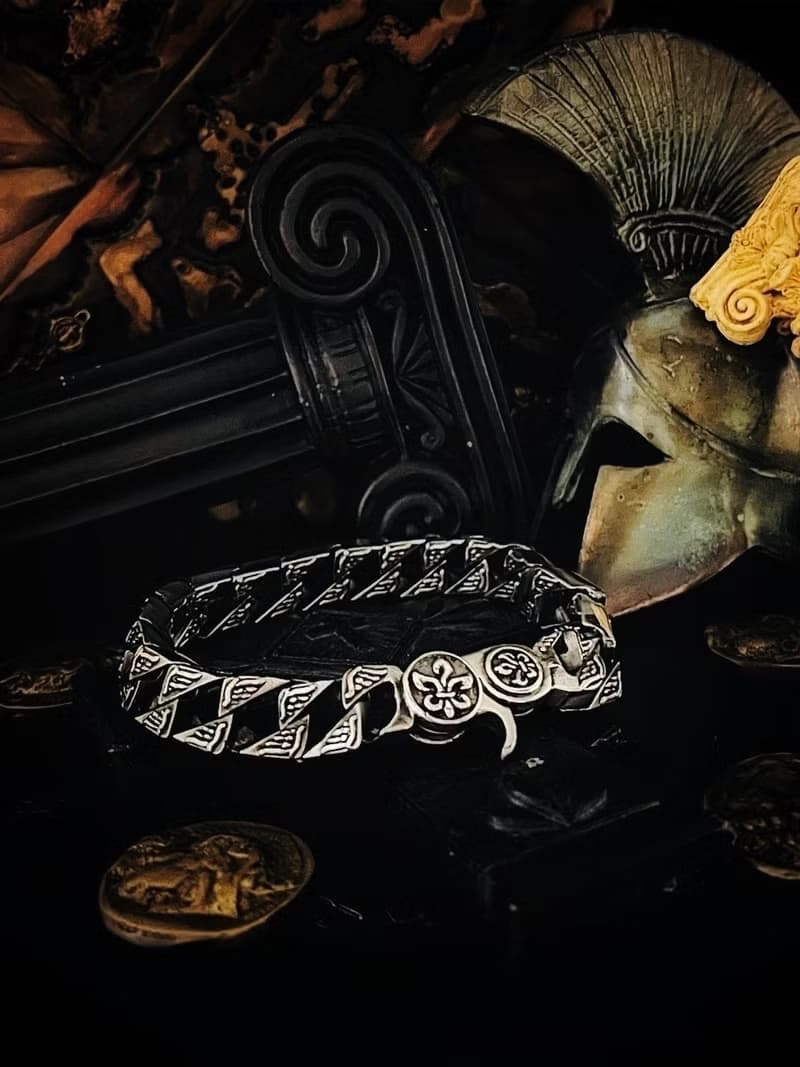 【巴洛克系列】意志/巴洛克/手鍊/銀