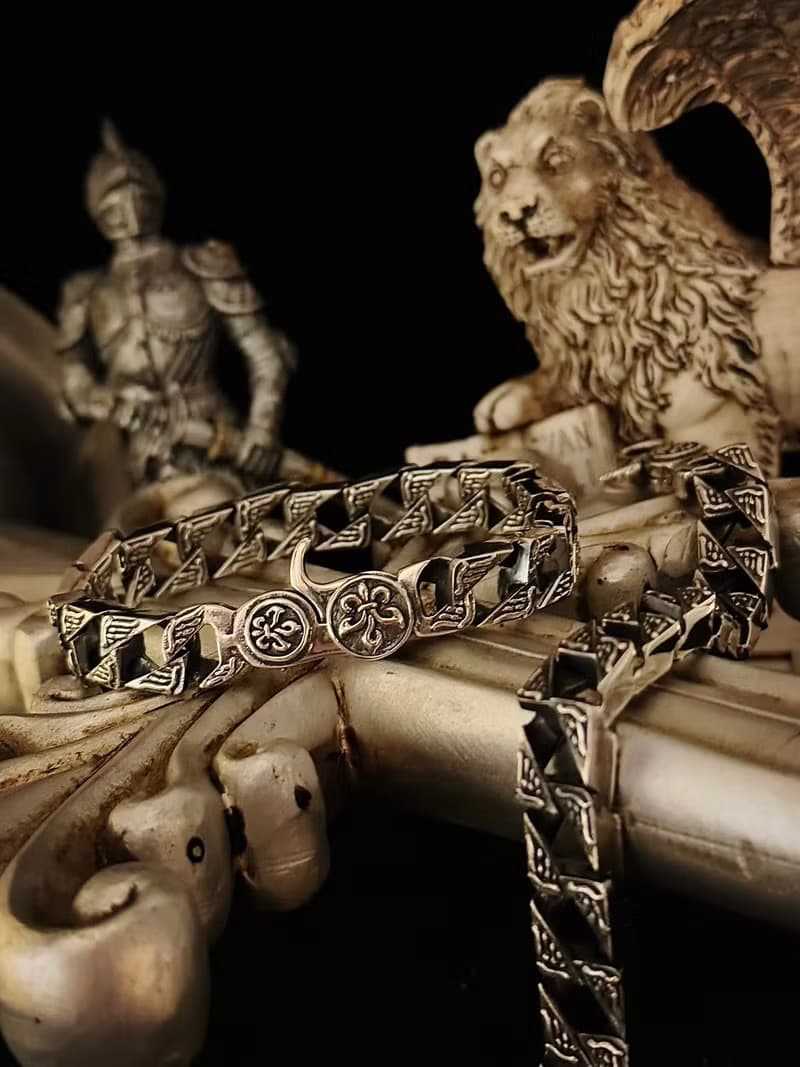 【巴洛克系列】意志/巴洛克/手鍊/銀