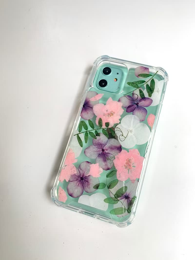浪漫主義 乾燥花  防撞 空壓殼 手機殼