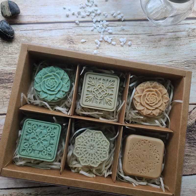 古典窗花精油手工皂