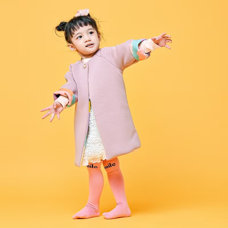 棉花糖名媛外套-秋冬保暖太空棉 淑女外套 過年春節親子童裝