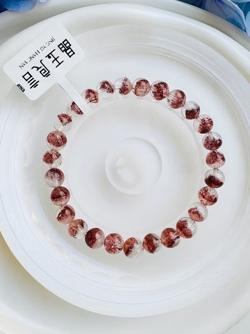 天然小精品招財塔型超七金草莓6.5-6.9mm10.82g貴人運桃花事業