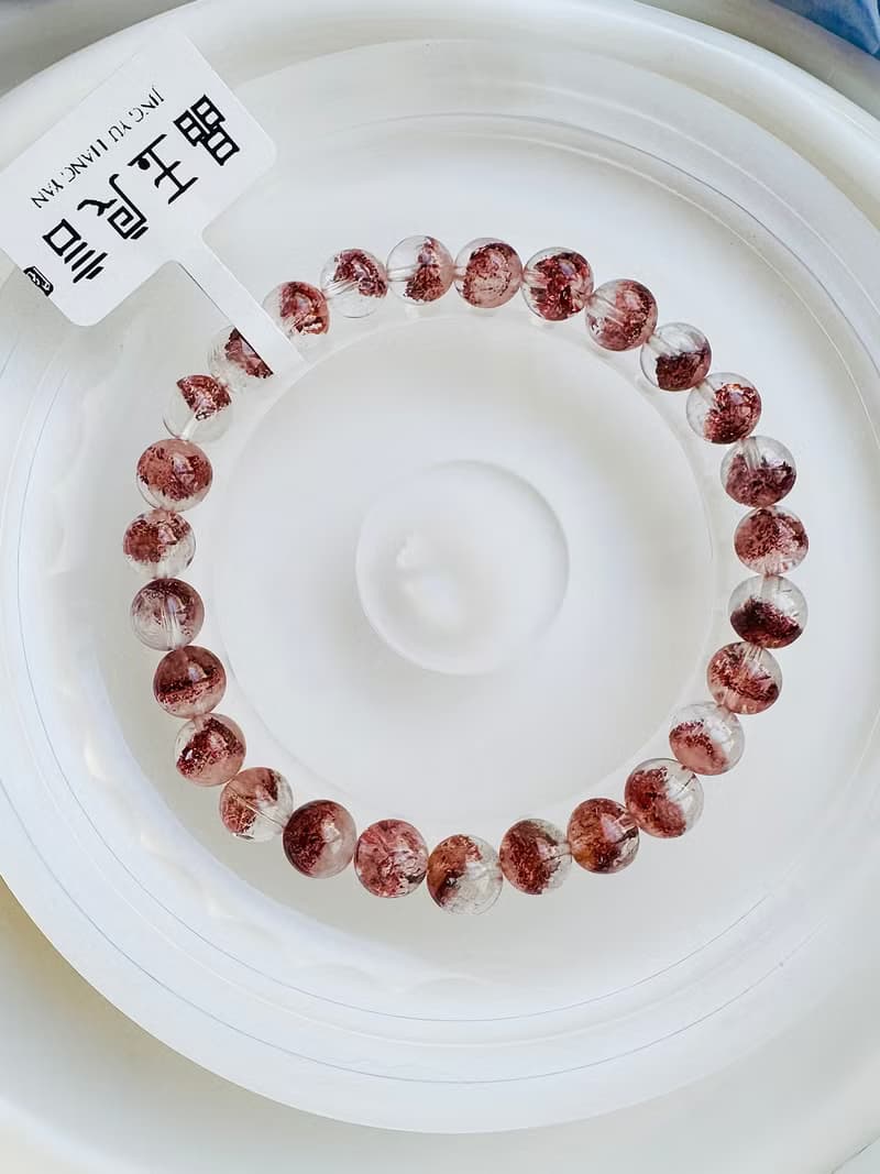 天然小精品招財塔型超七金草莓6.5-6.9mm10.82g貴人運桃花事業