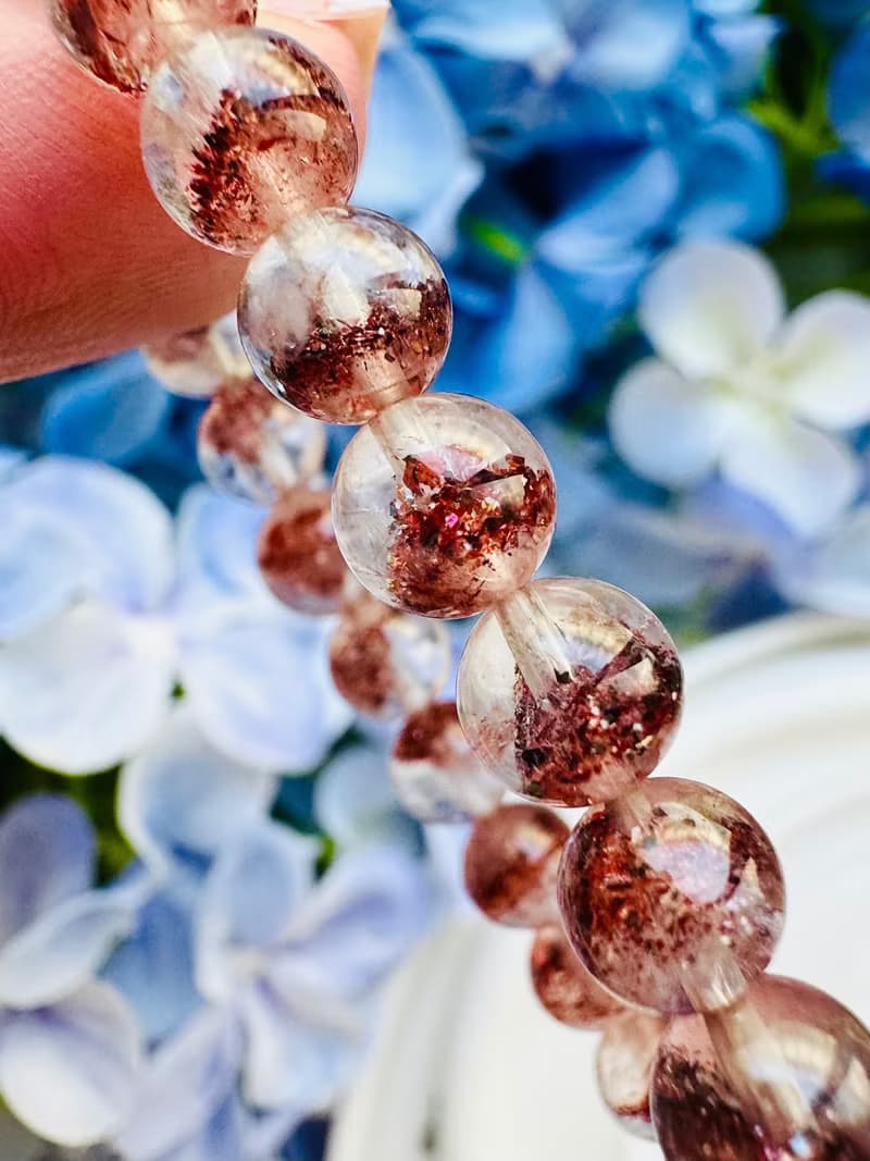 天然小精品招財塔型超七金草莓6.5-6.9mm10.82g貴人運桃花事業