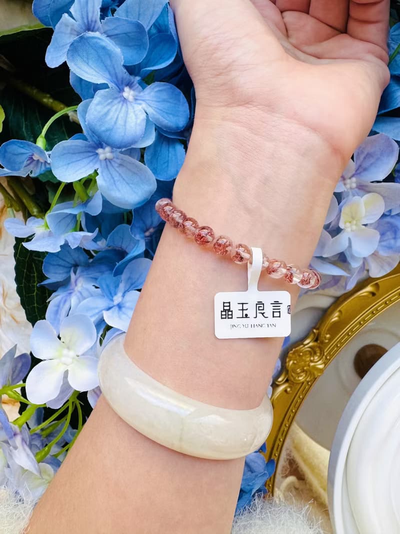 天然小精品招財塔型超七金草莓6.5-6.9mm10.82g貴人運桃花事業