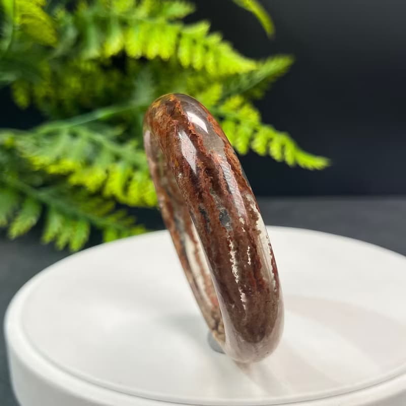 高檔 四季幽靈水晶手鐲 56MM 冰透千層異象石英手環 豐盛能量包容