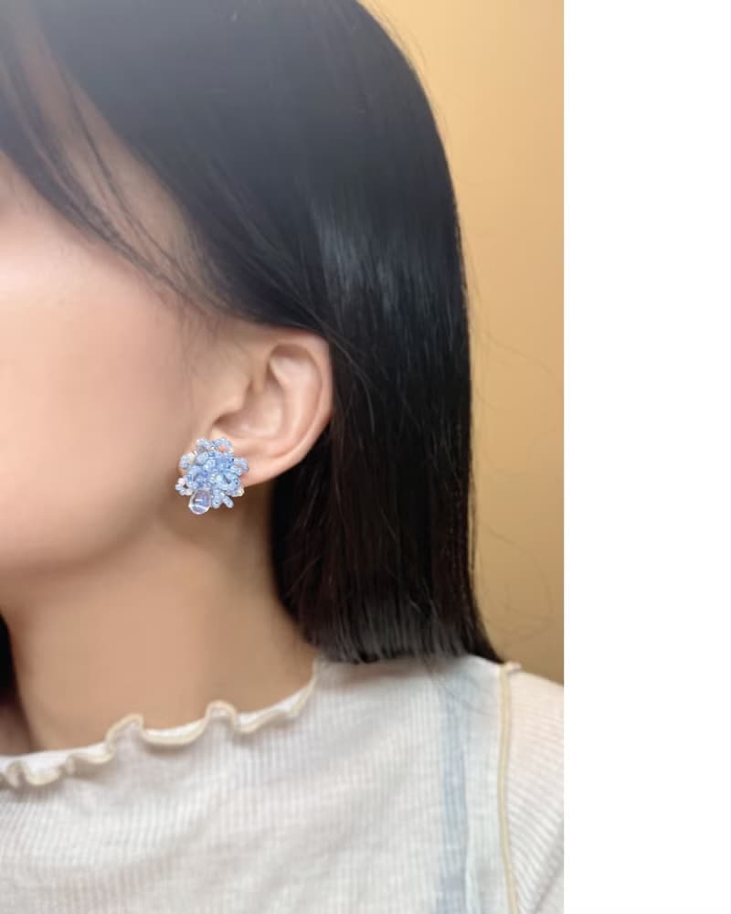 TeenyTinyCraft | Pollen 春 • 兩色 手工耳環