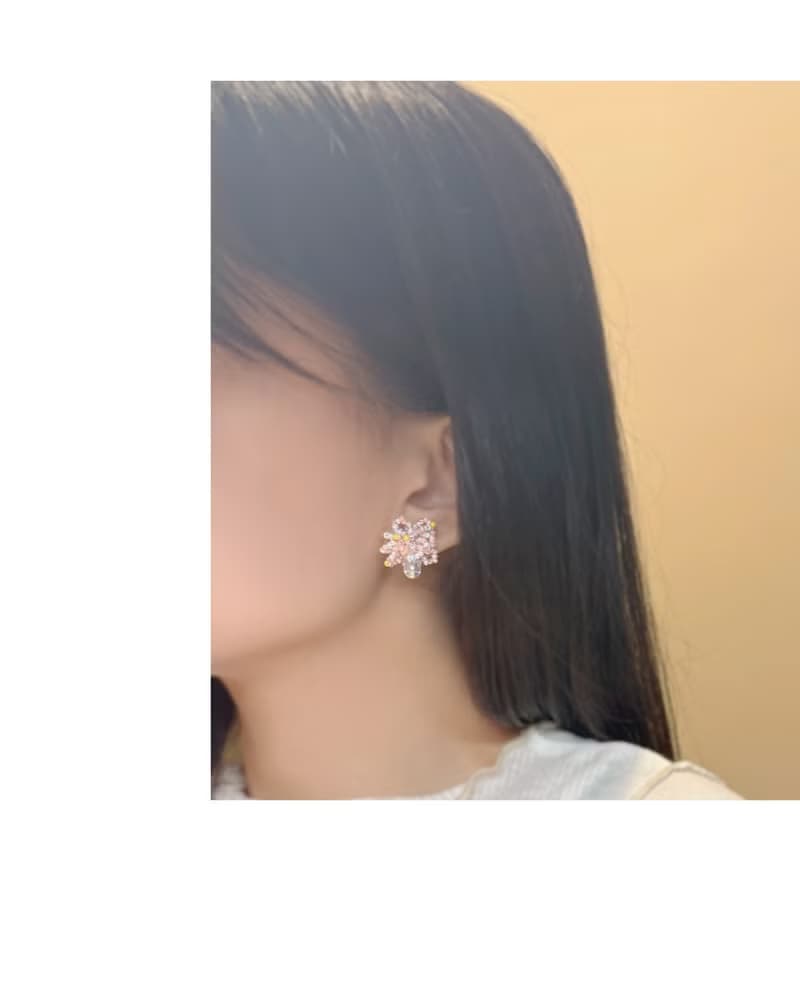 TeenyTinyCraft | Pollen 春 • 兩色 手工耳環