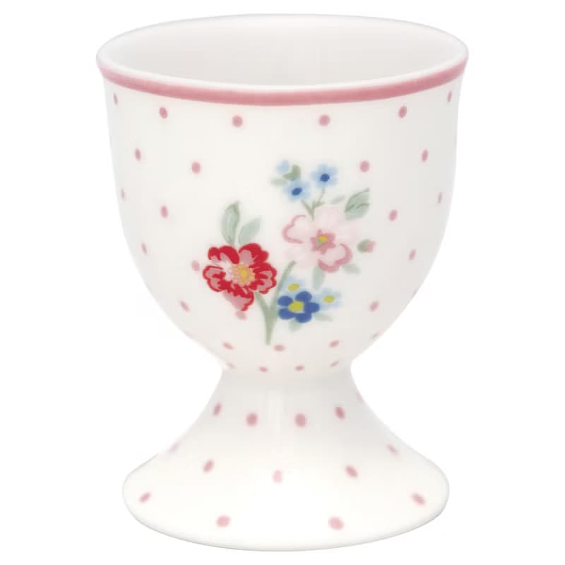 丹麥GreenGate Eja white 蛋杯 / 湯匙