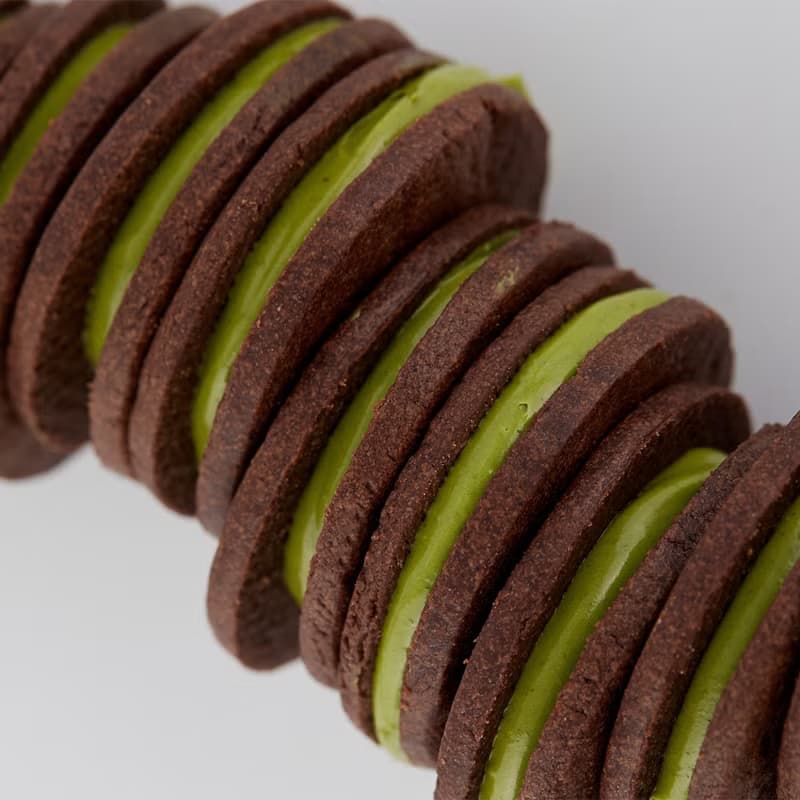 Jonquil X 辻利茶舗TSUJIRI濃醇抹茶小圓餅(奶素)