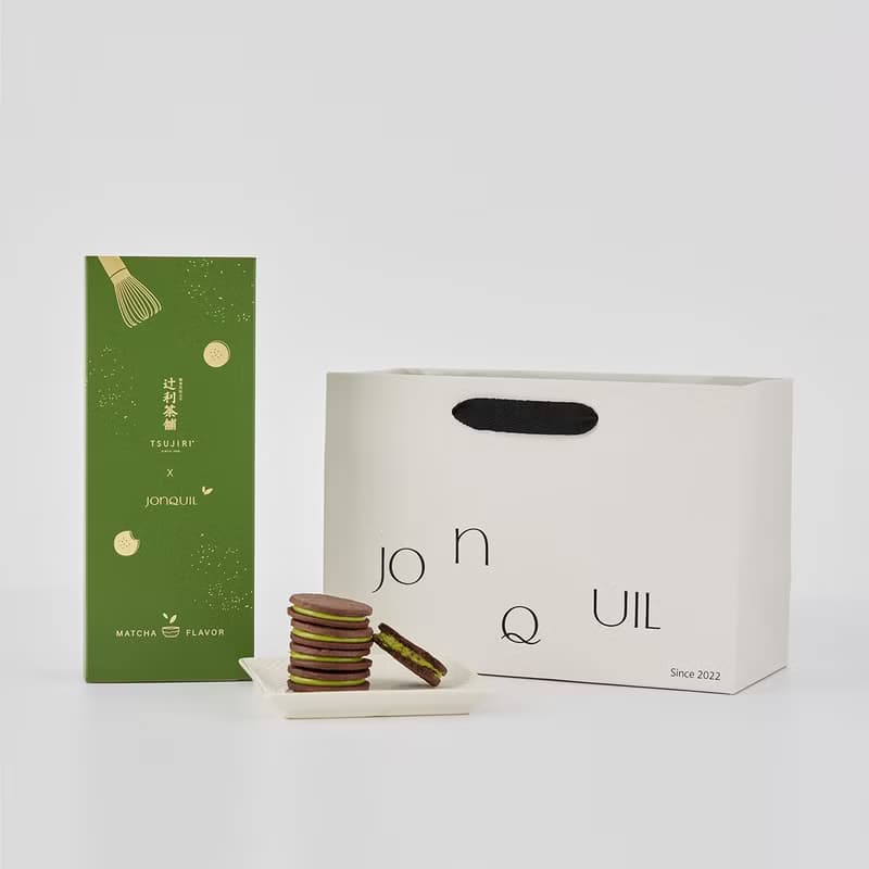Jonquil X 辻利茶舗TSUJIRI濃醇抹茶小圓餅(奶素)