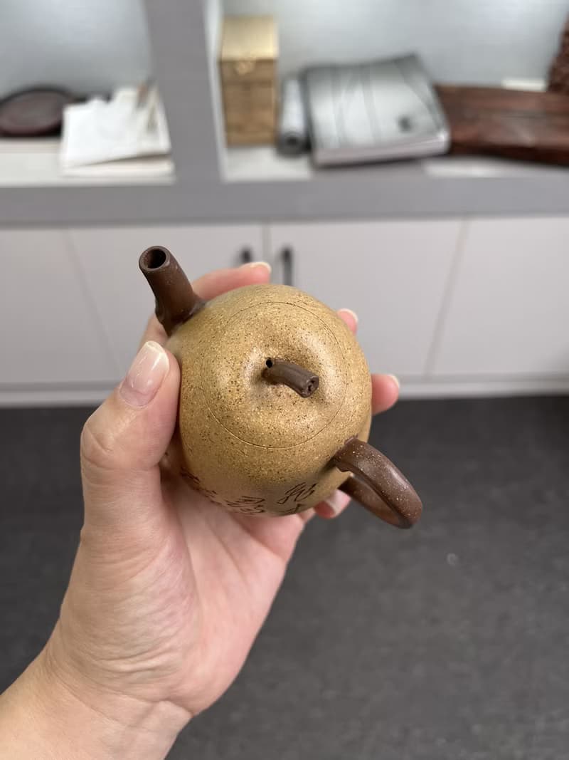 送禮紫砂壺茶壺高梨 现货实拍 原矿优质老段泥 质感润泽 造型构思