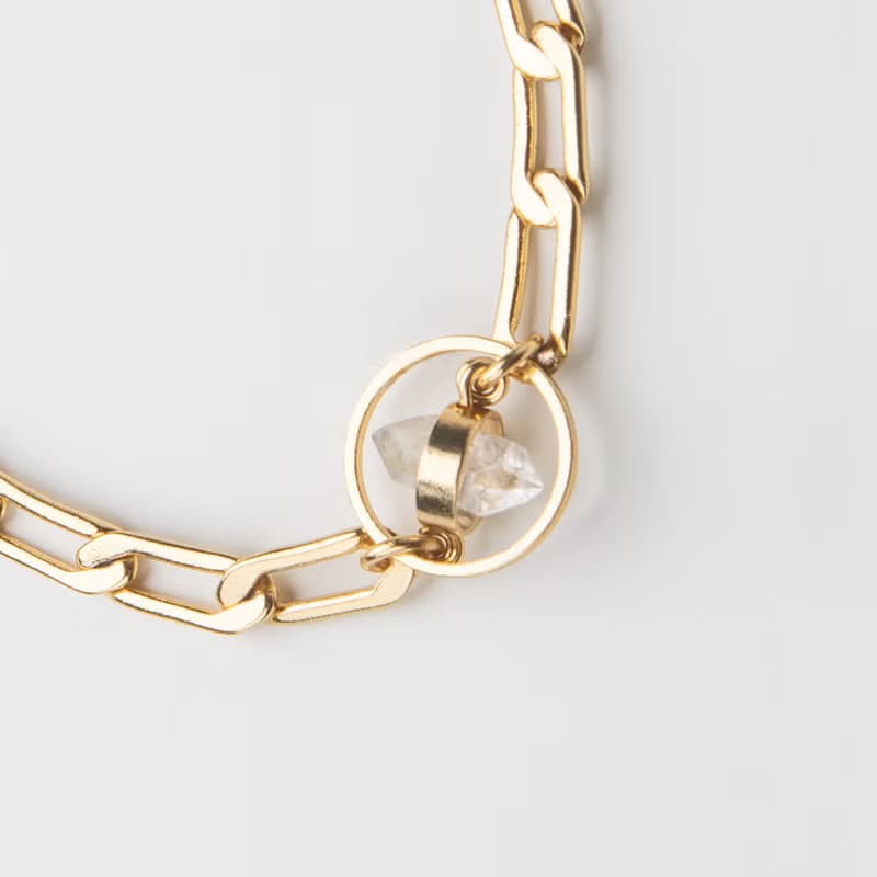 LUNAR  月光白水晶手鍊