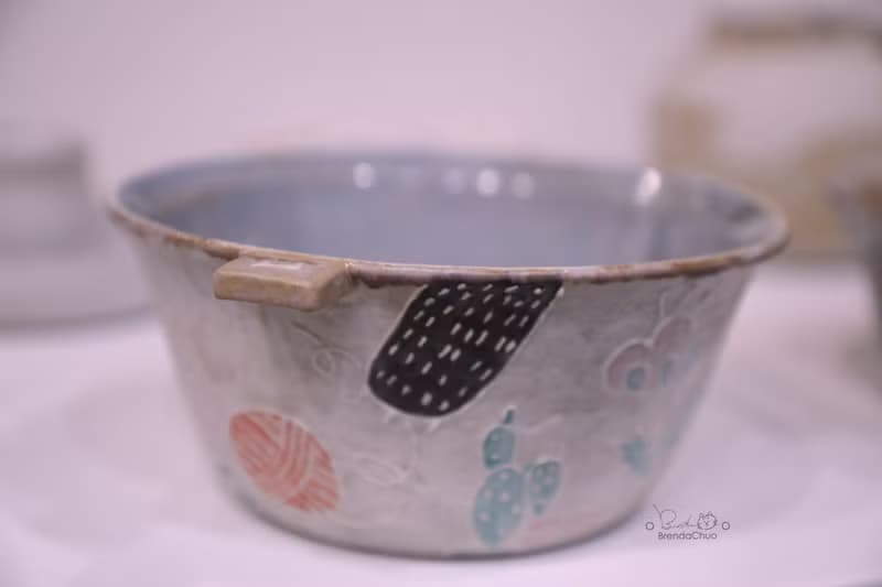 春郎陶-花草村(夏季)泡麵碗 650 ml