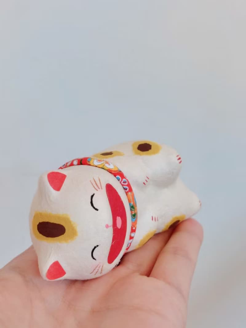 日本【RYUKODO】授權-開運躺賺招財貓|禮物|結婚|聖誕禮盒|入厝