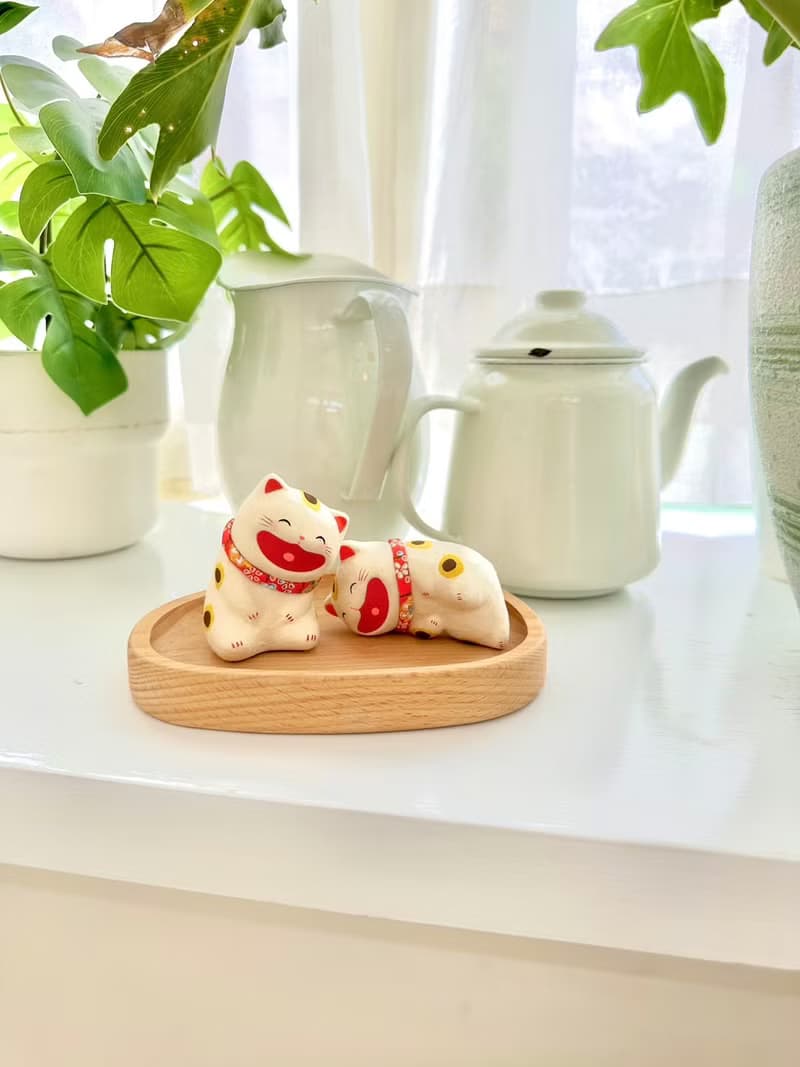 日本【RYUKODO】授權-開運躺賺招財貓|禮物|結婚|聖誕禮盒|入厝