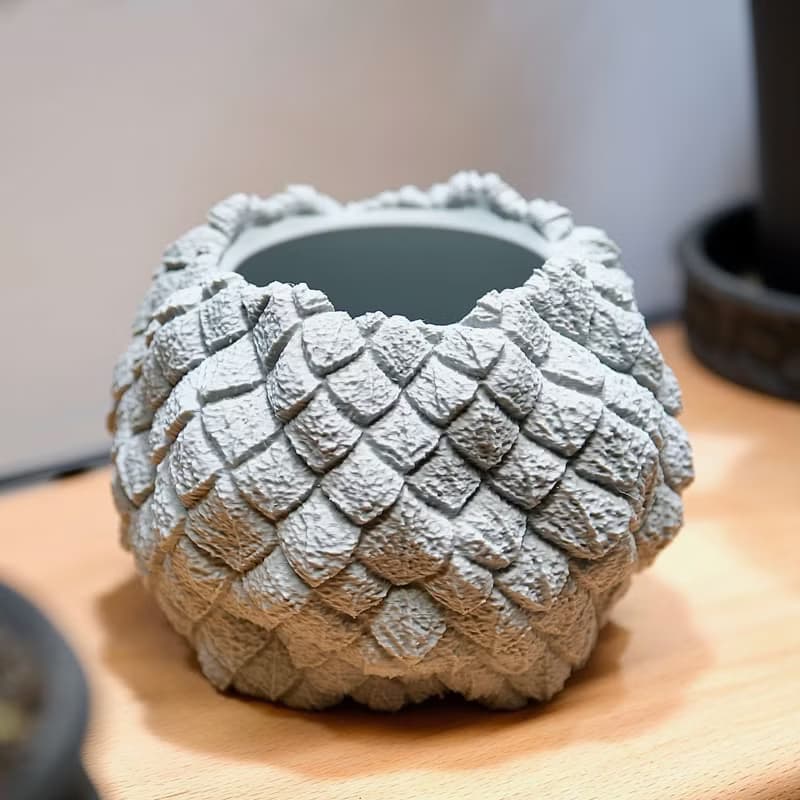 CBP012植木鉢 原創設計/3D列印/多肉塊根植物/盆器盆栽/送禮