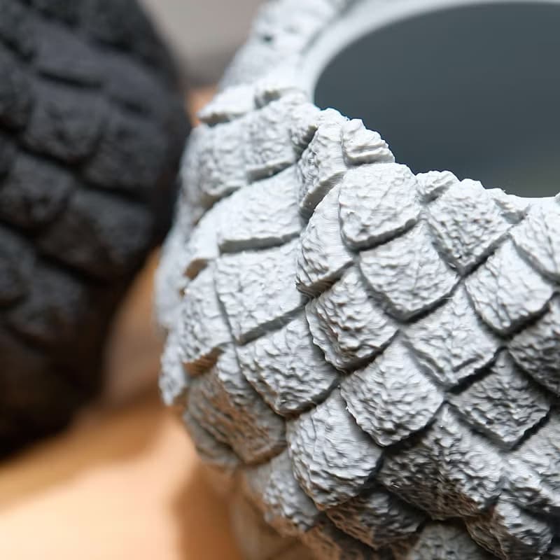 CBP012植木鉢 原創設計/3D列印/多肉塊根植物/盆器盆栽/送禮