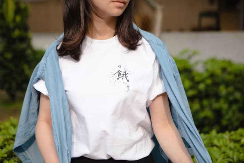 Deerhorn design / 鹿角 超餓女子 T-shirt